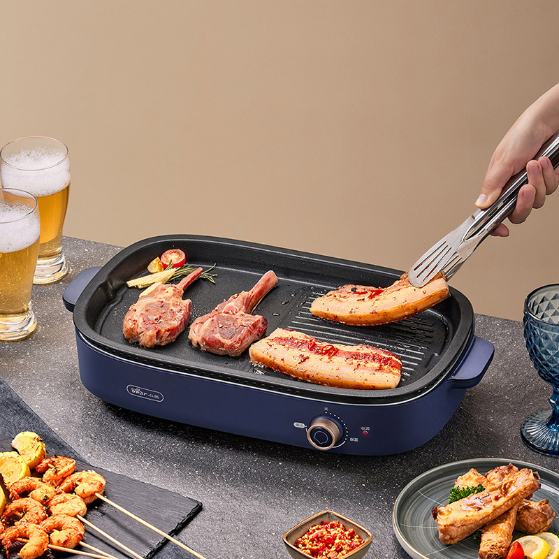 Electric Grill with Removable Plates from China manufacturer Bear